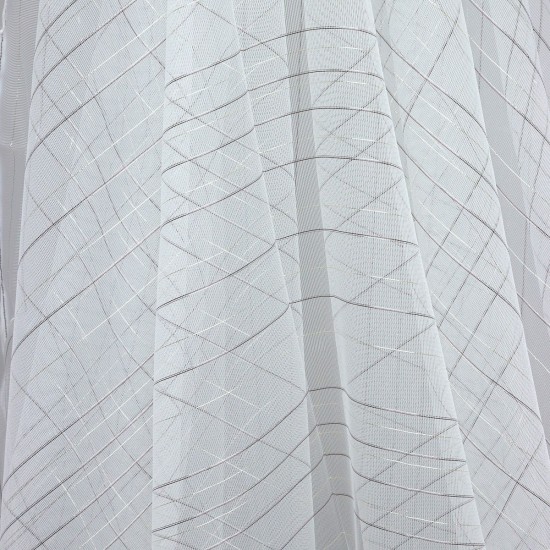 27011 V--1 Wholesale Transparent Tulle Curtain Fabrics Living Room and Bedroom Curtains 2 Models 100% Polyester