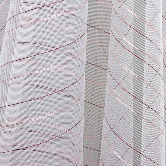 27011 V-3 Wholesale Transparent Tulle Curtain Fabrics Living Room and Bedroom Curtains 2 Models 100% Polyester