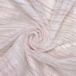 27011 V-3 Wholesale Transparent Tulle Curtain Fabrics Living Room and Bedroom Curtains 2 Models 100% Polyester