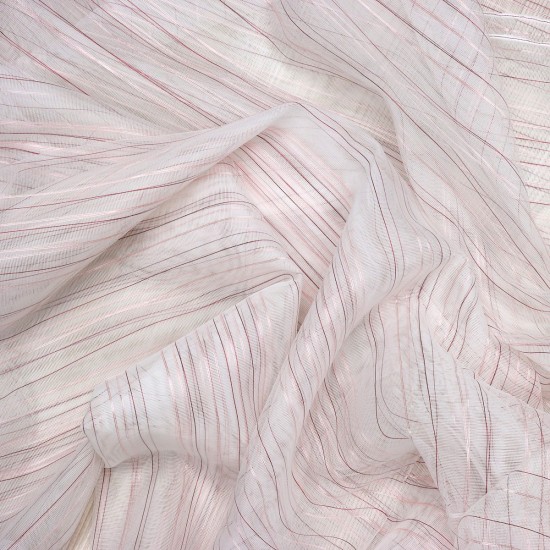 27011 V-3 Wholesale Transparent Tulle Curtain Fabrics Living Room and Bedroom Curtains 2 Models 100% Polyester