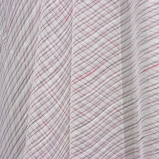 Loth V-2 Wholesale Striped Transparent Tulle Curtain Fabrics Living Room and Bedroom Curtains 5 Models 100% Polyester