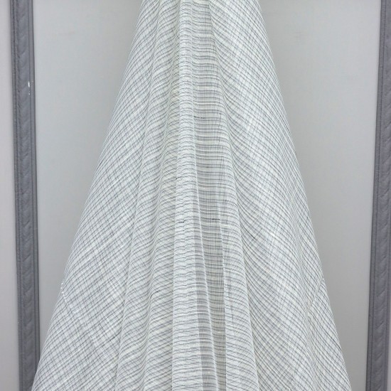 Loth V-3 Wholesale Striped Transparent Tulle Curtain Fabrics Living Room and Bedroom Curtains 5 Models 100% Polyester