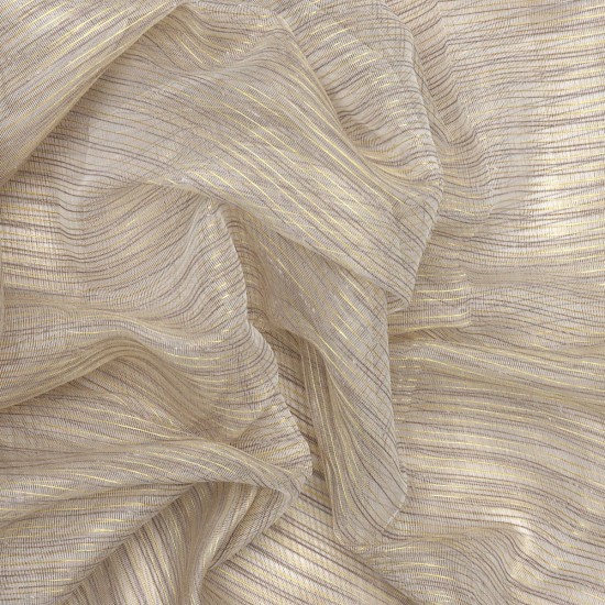 Loth V-5 Wholesale Striped Transparent Tulle Curtain Fabrics Living Room and Bedroom Curtains 5 Models 100% Polyester