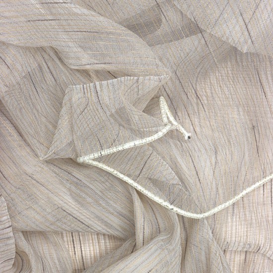 Charlie V--1 Wholesale Striped Transparent Tulle Curtain Fabrics Living Room and Bedroom Curtains 6 Models 100% Polyester