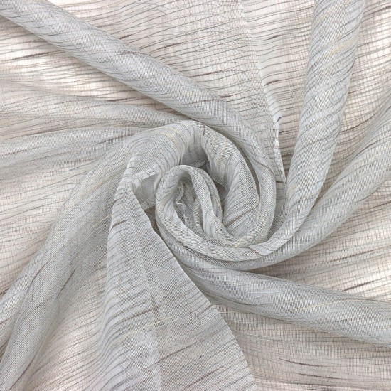 Charlie V-4 Wholesale Striped Transparent Tulle Curtain Fabrics Living Room and Bedroom Curtains 6 Models 100% Polyester