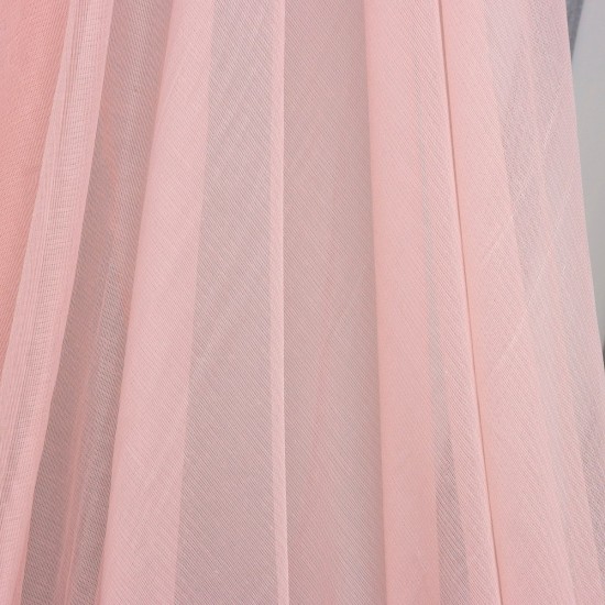 Floki V-13 Wholesale Transparent Tulle Curtain Fabrics Living Room and Bedroom Curtains 10 Models 100% Polyester