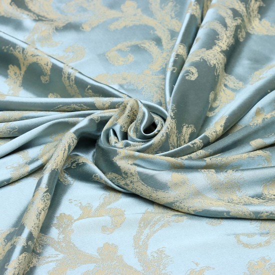 Anariel V-647 Wholesale Patterned Satin Background Curtain Fabrics Living Room and Bedroom Curtains 4 Models 100% Polyester