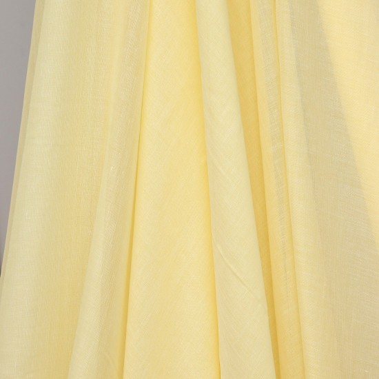 Khan V-18 Wholesale Linen Tulle Curtain Fabrics Living Room and Bedroom Curtains 16 Models 100% Polyester
