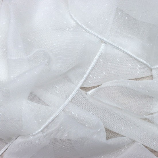 33256  Wholesale Transparent Tulle Curtain Fabrics Living Room and Bedroom Curtains 100% Polyester