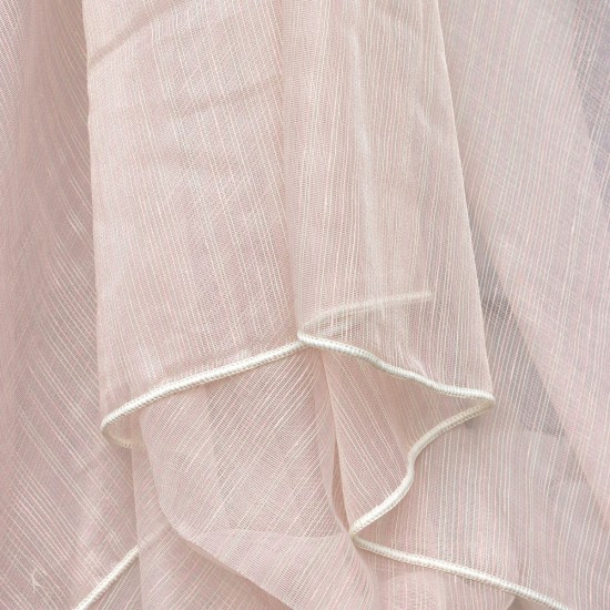 43014 V-4 Wholesale Transparent Tulle Curtain Fabrics Living Room and Bedroom Curtains 5 Models 100% Polyester