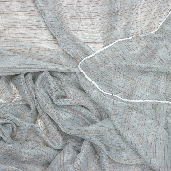 43014 V-5 Wholesale Transparent Tulle Curtain Fabrics Living Room and Bedroom Curtains 5 Models 100% Polyester