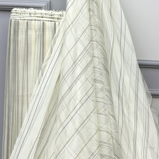 Akira V-6 Wholesale Transparent Tulle Curtain Fabrics Living Room and Bedroom Curtains 6 Models 100% Polyester