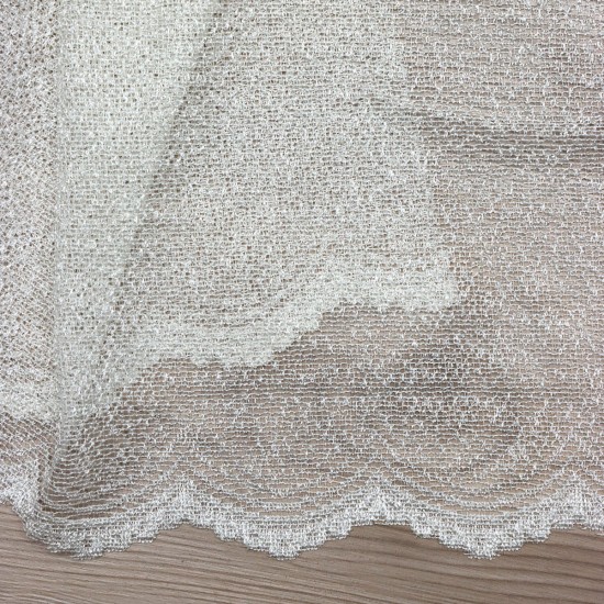 4712 Wholesale Raschel Plain Knitted Tulle Curtain Fabrics Living Room and Bedroom Curtains  100% Polyester