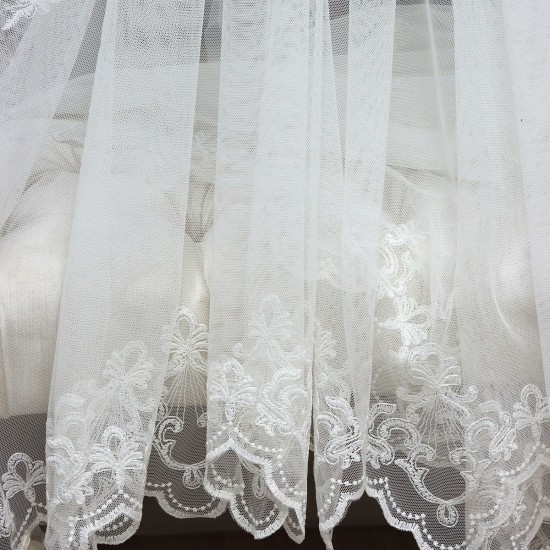 4870 Wholesale Brode Tulle Curtain Fabrics Living Room and Bedroom Curtains  100% Polyester