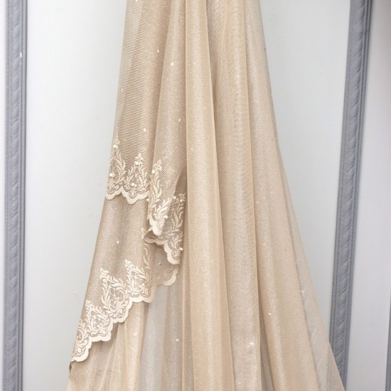 Kate V-L-2699 Wholesale Raschel Plain Knitted Tulle Curtain Fabrics Living Room and Bedroom Curtains 9 Models 100% Polyester