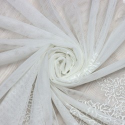 4889 Wholesale Brode Tulle Curtain Fabrics Living Room and Bedroom Curtains 100% Polyester