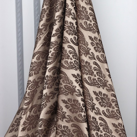 5550 V-1 Wholesale Jacquard Dobby Woven Background Curtain Fabrics Living Room and Bedroom Curtains 2 Models 100% Polyester