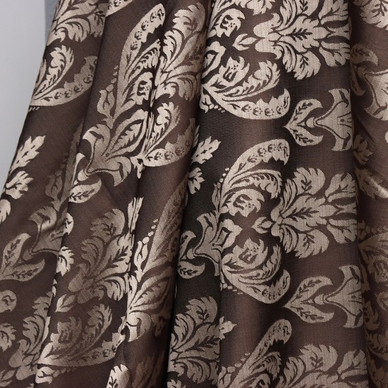 5550 V-1 Wholesale Jacquard Dobby Woven Background Curtain Fabrics Living Room and Bedroom Curtains 2 Models 100% Polyester