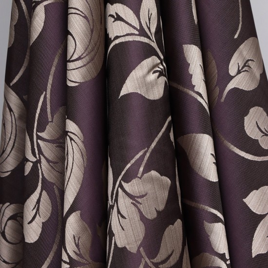 5553 V-3 Wholesale Jacquard Background Curtain Fabrics Living Room and Bedroom Curtains 4 Models 100% Polyester