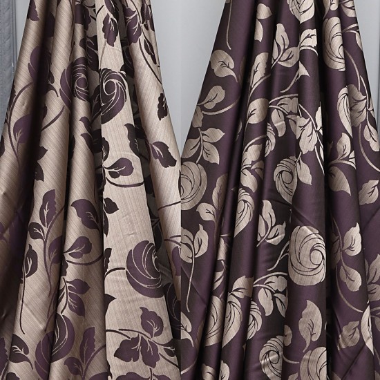 5553 V-3 Wholesale Jacquard Background Curtain Fabrics Living Room and Bedroom Curtains 4 Models 100% Polyester