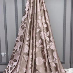 5553 V-4 Wholesale Jacquard Background Curtain Fabrics Living Room and Bedroom Curtains 4 Models 100% Polyester