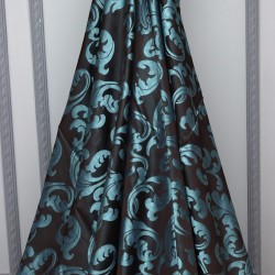 Knox V-6 Wholesale Jacquard Background Curtain Fabrics Living Room and Bedroom Curtains 6 Models 100% Polyester