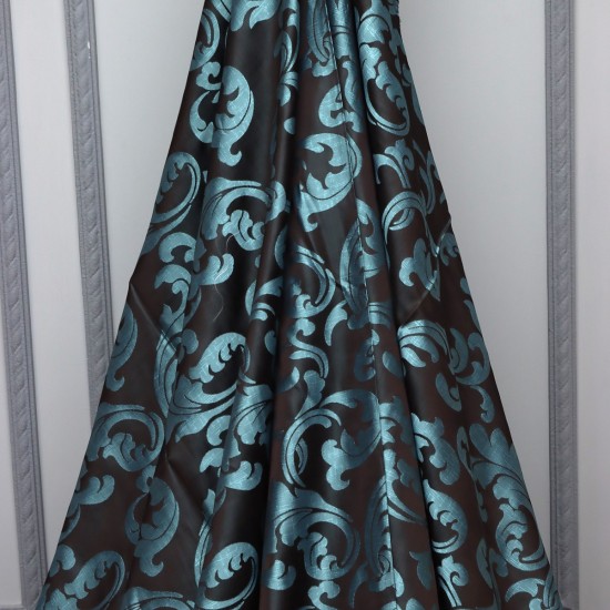 Knox V-6 Wholesale Jacquard Background Curtain Fabrics Living Room and Bedroom Curtains 6 Models 100% Polyester