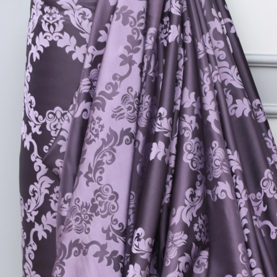 5556 V-2 Wholesale Jacquard Background Curtain Fabrics Living Room and Bedroom Curtains 4 Models 100% Polyester