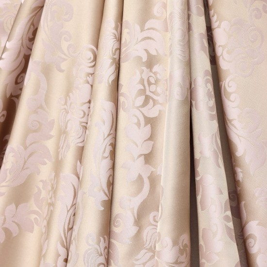 5556 V-3 Wholesale Jacquard Background Curtain Fabrics Living Room and Bedroom Curtains 4 Models 100% Polyester