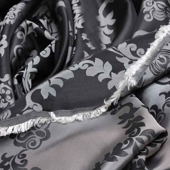 5556 V-4 Wholesale Jacquard Background Curtain Fabrics Living Room and Bedroom Curtains 4 Models 100% Polyester