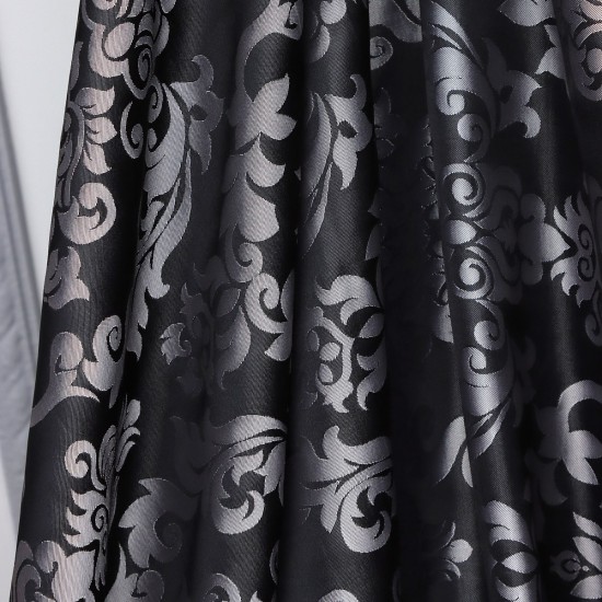 5557 V-1 Wholesale Jacquard Background Curtain Fabrics Living Room and Bedroom Curtains 3 Models 100% Polyester