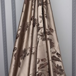 Rimma V-3 Wholesale Dobby Woven Background Curtain Fabrics Living Room and Bedroom Curtains 5 Models 100% Polyester