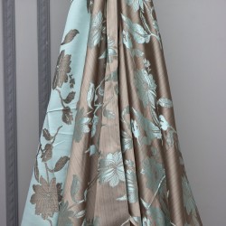 Rimma V-4 Wholesale Dobby Woven Background Curtain Fabrics Living Room and Bedroom Curtains 5 Models 100% Polyester