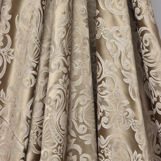 60089 V-3002 Wholesale Jacquard Background Curtain Fabrics Living Room and Bedroom Curtains 2 Models 100% Polyester