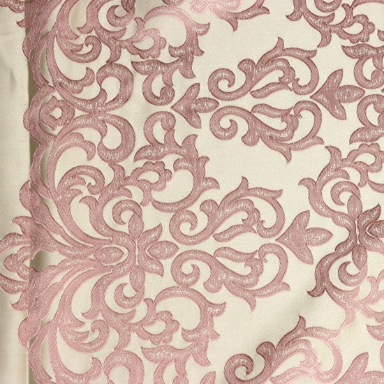 Ruby V-1006 Wholesale Satin Woven Background Curtain Fabrics Living Room and Bedroom Curtains 100% Polyester 300x300 2 Models