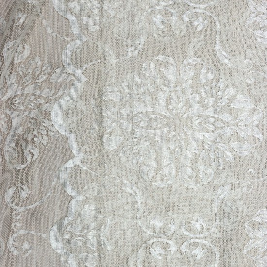 6988 V-L-11257 Wholesale Raschel Plain Knitted Tulle Curtain Fabrics Living Room and Bedroom Curtains 3 Models 100% Polyester