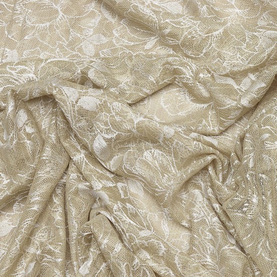 Helga L-11448 Wholesale Raschel Plain Knitted Tulle Curtain Fabrics Living Room and Bedroom Curtains 2 Models 100% Polyester