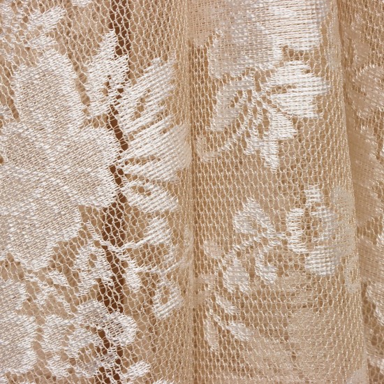 Lucia V-L-11227 Wholesale Raschel Plain Knitted Tulle Curtain Fabrics Living Room and Bedroom Curtains 6 Models 100% Polyester