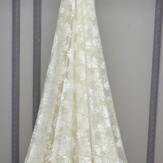 Lucia V-L-11257 Wholesale Raschel Plain Knitted Tulle Curtain Fabrics Living Room and Bedroom Curtains 6 Models 100% Polyester