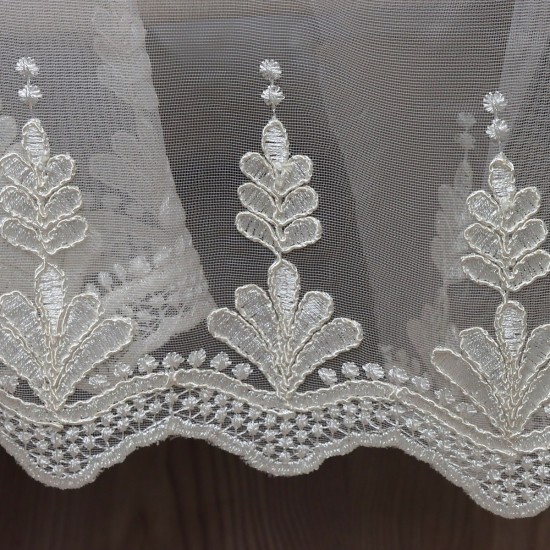 75095  Wholesale Brode Tulle Curtain Fabrics Living Room and Bedroom Curtains  100% Polyester