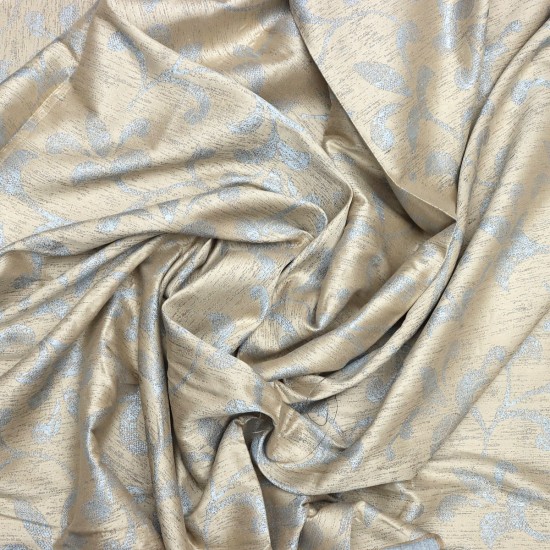 Ethan V-3008 Wholesale Patterned Satin Background Curtain Fabrics Living Room and Bedroom Curtains 5 Models 100% Polyester