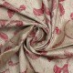 Ethan V-3009 Wholesale Patterned Satin Background Curtain Fabrics Living Room and Bedroom Curtains 5 Models 100% Polyester