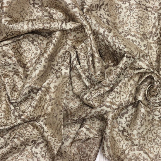 Deep V-3004 Wholesale Satin Weave Background Curtain Fabrics Living Room and Bedroom Curtains 5 Models 100% Polyester