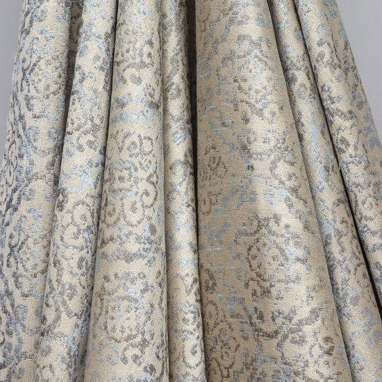 Deep V-3008 Wholesale Satin Weave Background Curtain Fabrics Living Room and Bedroom Curtains 5 Models 100% Polyester