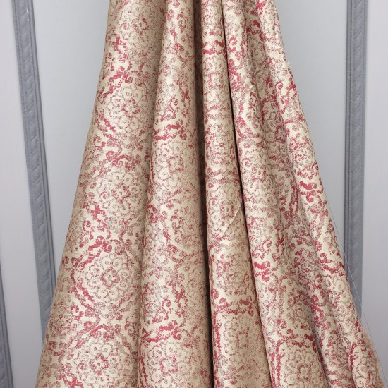 Deep V-3009 Wholesale Satin Weave Background Curtain Fabrics Living Room and Bedroom Curtains 5 Models 100% Polyester