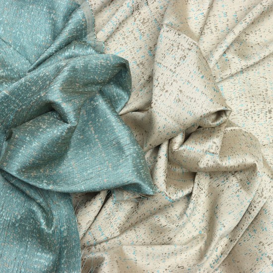 Taisiya V--3001 Wholesale Satin Weave Background Curtain Fabrics Living Room and Bedroom Curtains 6 Models 100% Polyester