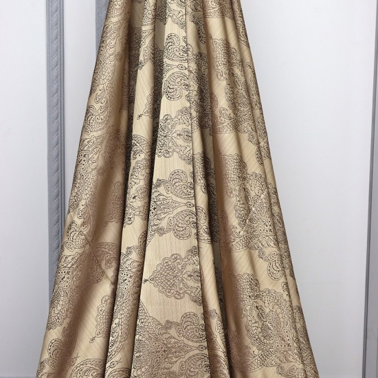 Glenn V-20 Wholesale Jacquard Background Curtain Fabrics Living Room and Bedroom Curtains 9 Models 100% Polyester