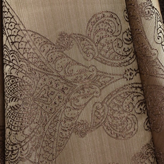 Glenn V-20 Wholesale Jacquard Background Curtain Fabrics Living Room and Bedroom Curtains 9 Models 100% Polyester