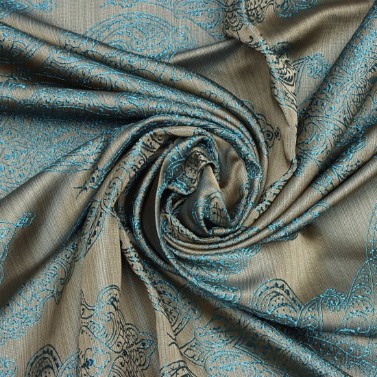 Glenn V-24 Wholesale Jacquard Background Curtain Fabrics Living Room and Bedroom Curtains 9 Models 100% Polyester