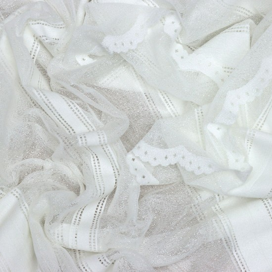   Starz Wholesale Raschel Plain Knitted Tulle Curtain Fabrics Living Room and Bedroom Curtains 100% Polyester 144cm